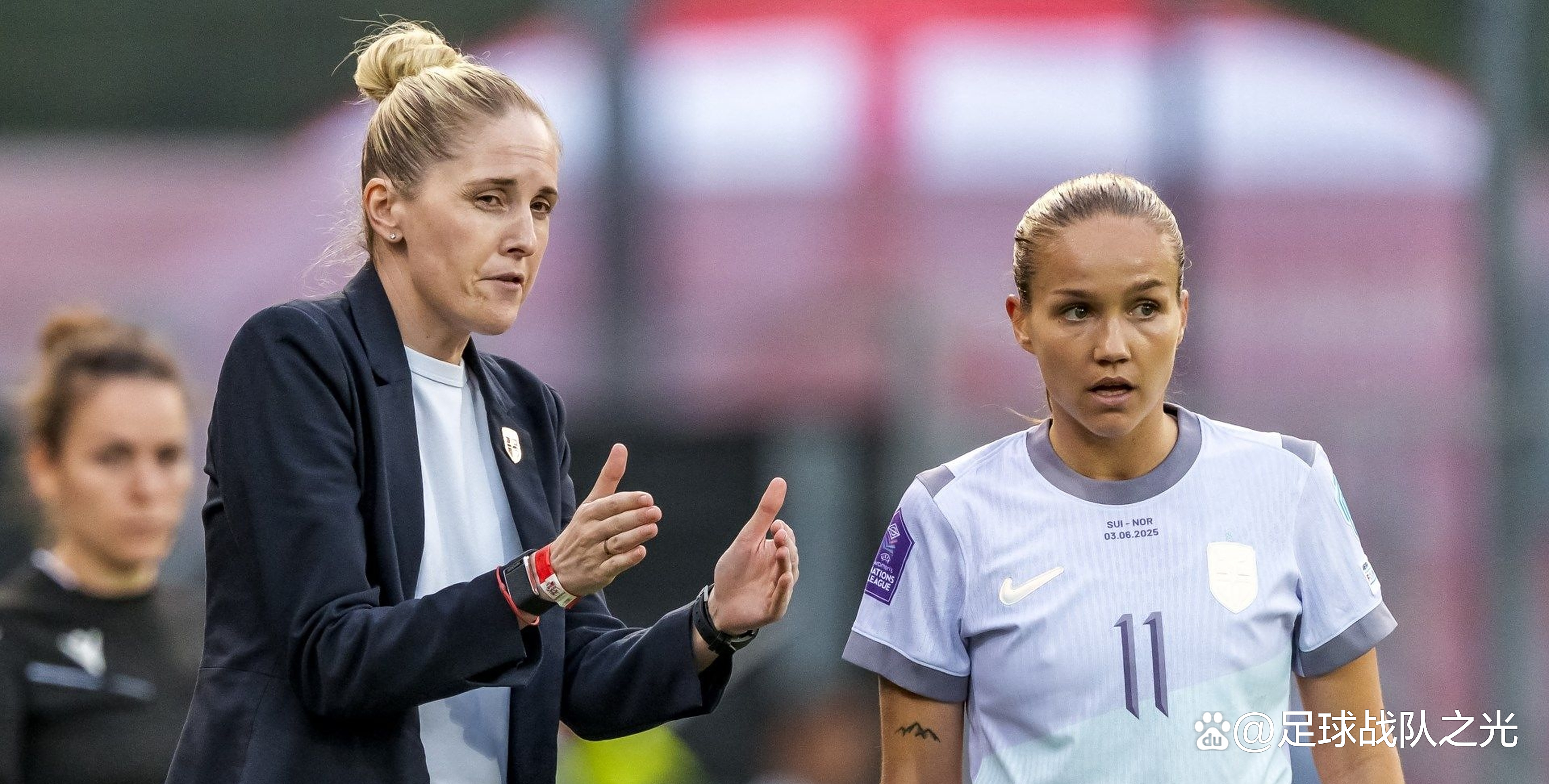 挪威女足轻松获胜，晋级半决赛