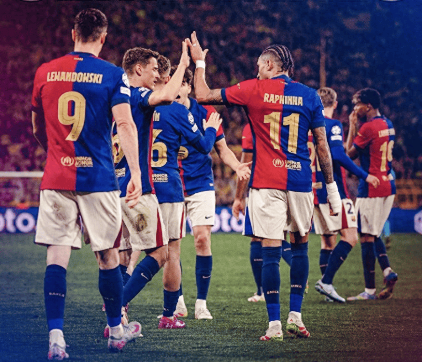 巴塞罗那斩获胜利，豪取欧冠八强席位！