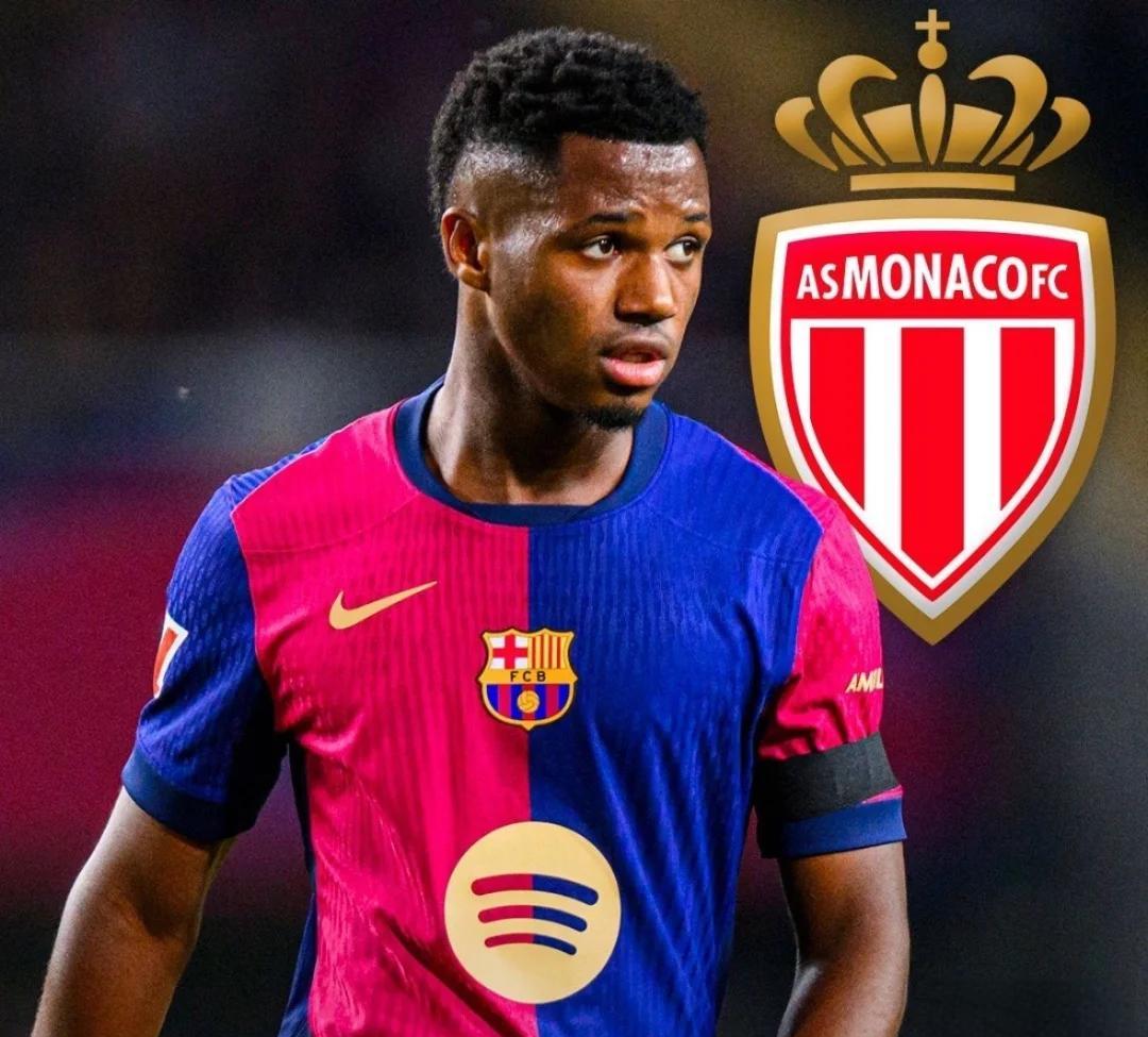 摩纳哥队球员努力拼搏获得胜利