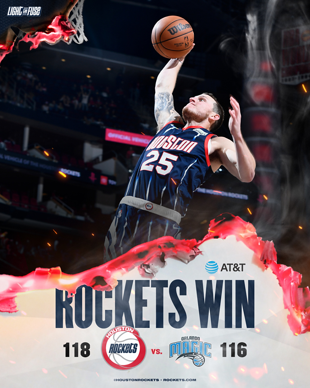 火箭擒下森林狼，迎来两连胜