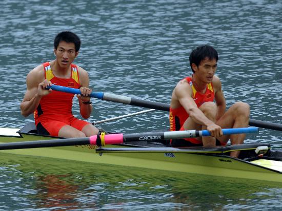 澳大利亚击败英国双人划船夺金 澳大利亚击败英国双人划船夺金